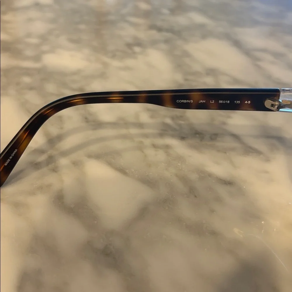 Stylish Clear and brown Sunglasses